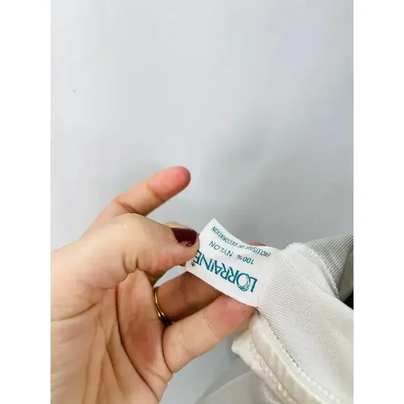 Vintage Lorraine Ivory Lace Strapless Slip - Picture 5 of 6